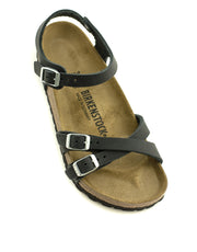 Birkenstock — Kumba Sandal Oiled Leather - Black Regular Width