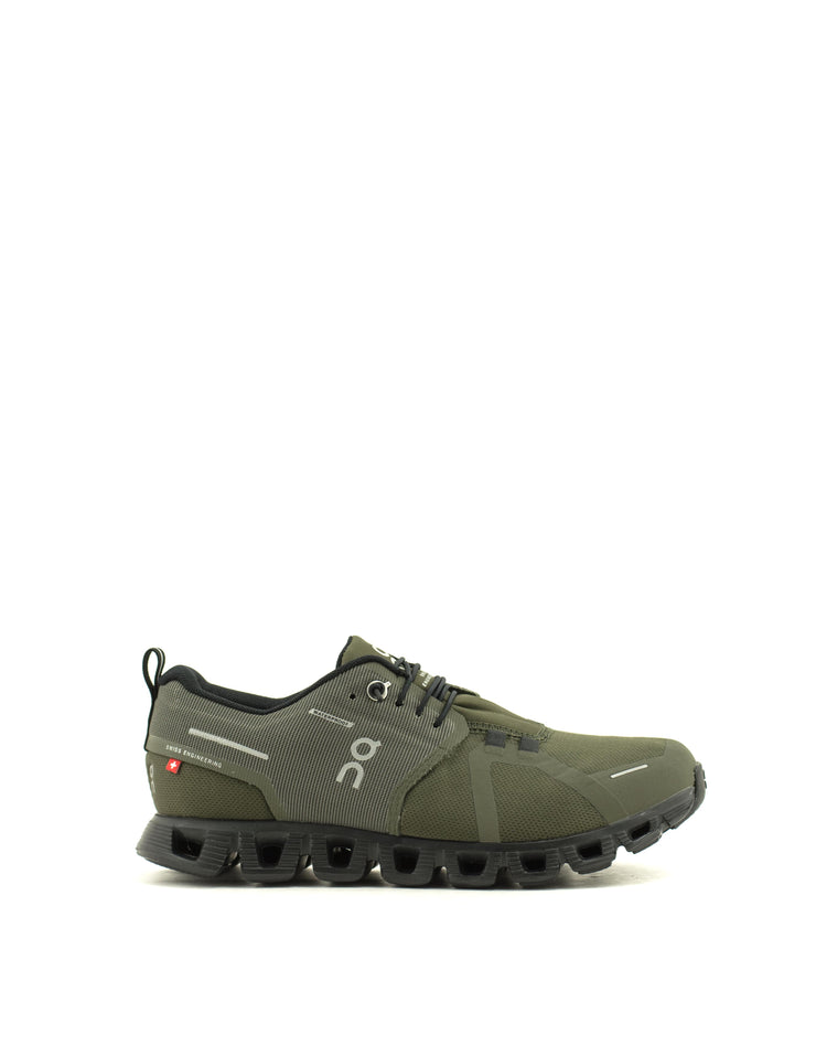 On — Cloud 5 Waterproof Runner - Olive/Black