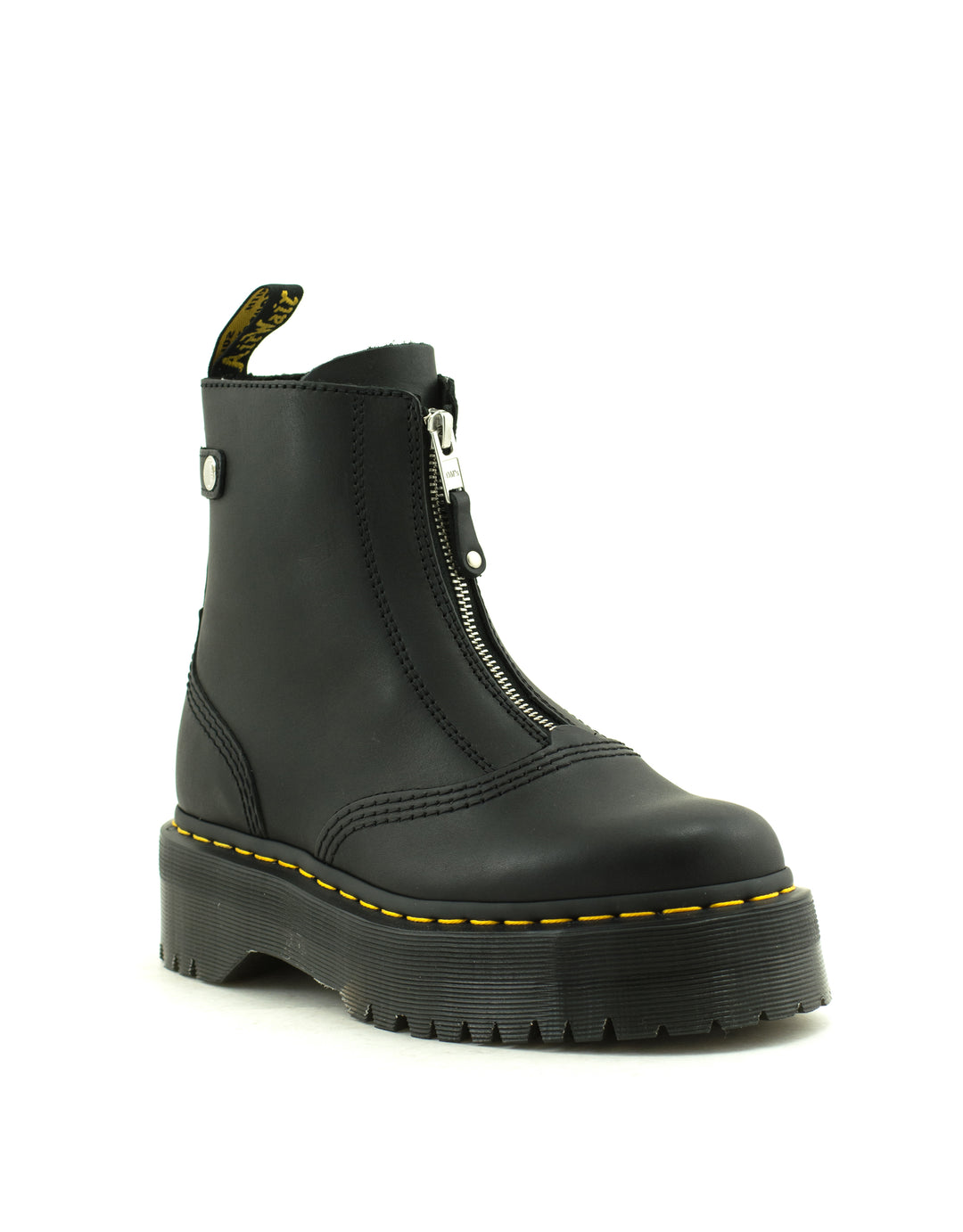 Black platform dr martens deals