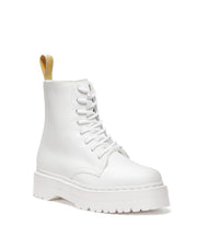 Dr. Martens — Vegan Jadon II Mono Boot - Optical White Kemble