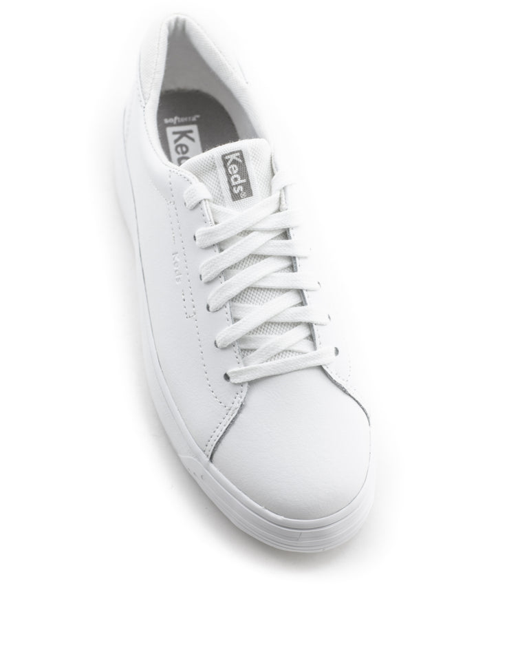 Keds — Alley Leather Sneaker - White