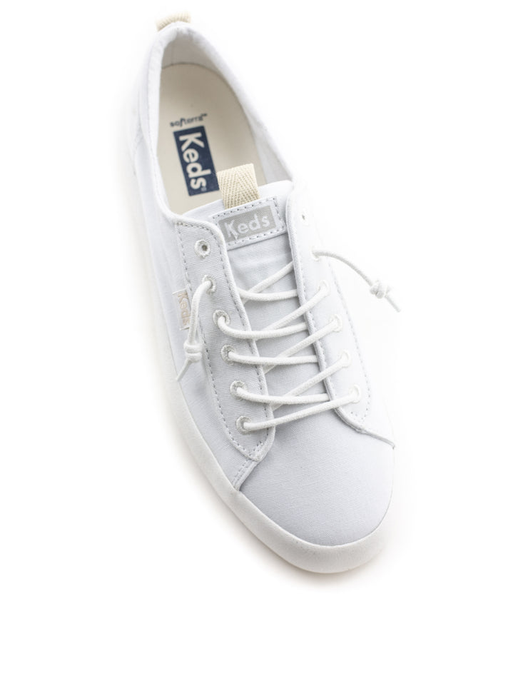 Keds — Kickback Canvas Sneaker - White