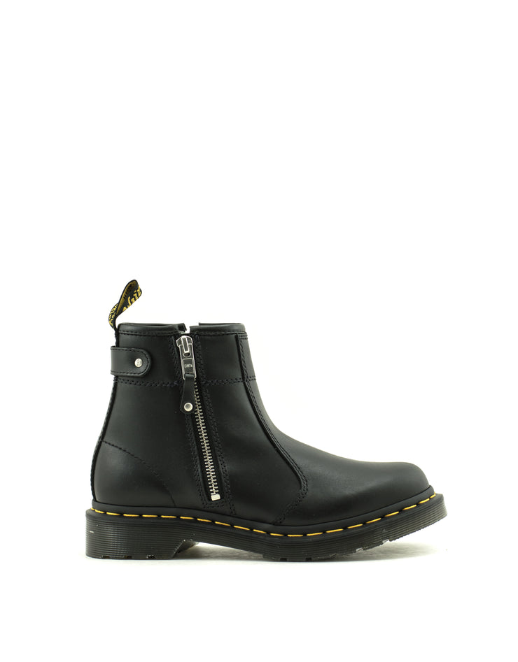 Dr. Martens — 2976 Twin Zip - Black Wanama