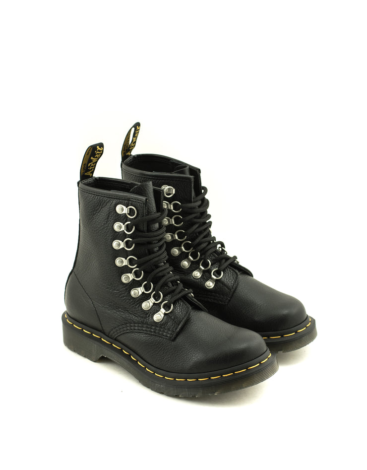 Dr. Martens — 1460 Laced Black Boot - Black Virginia