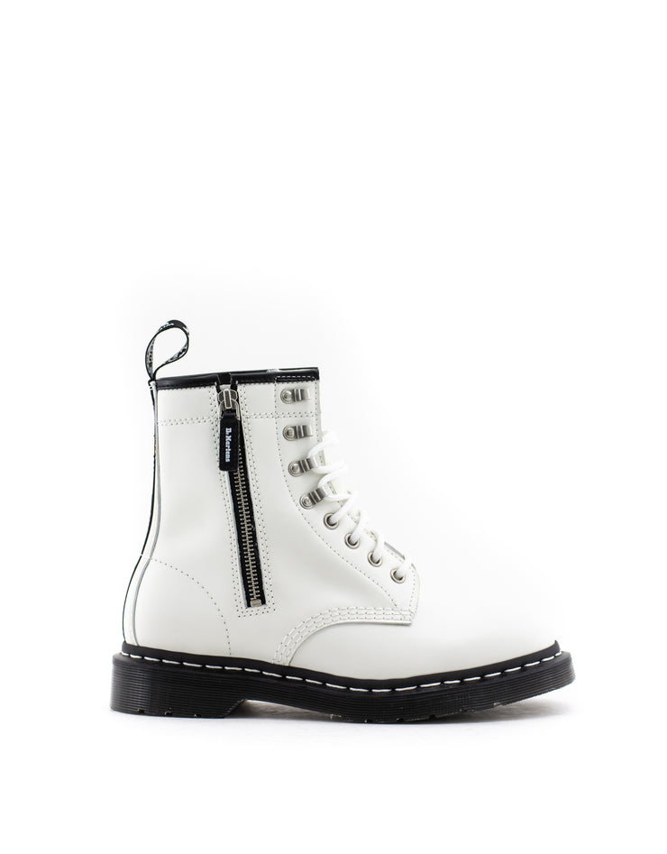Dr. Martens — 1460 Zipped HDW - White