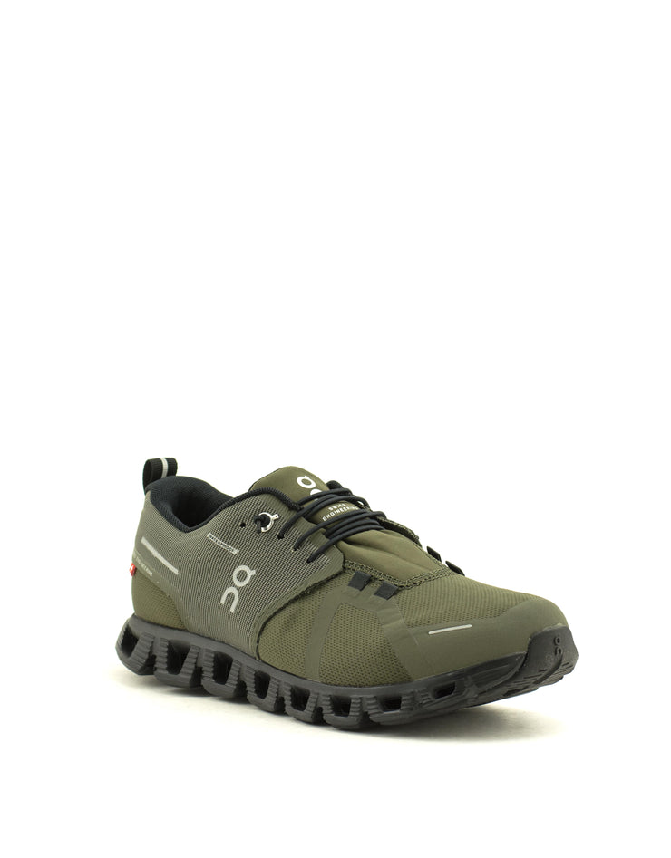 On — Cloud 5 Waterproof Runner - Olive/Black