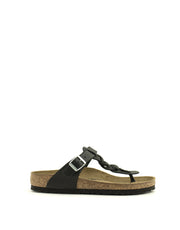 Birkenstock — Gizeh Braided Leather - Black