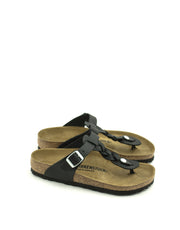 Birkenstock — Gizeh Braided Leather - Black